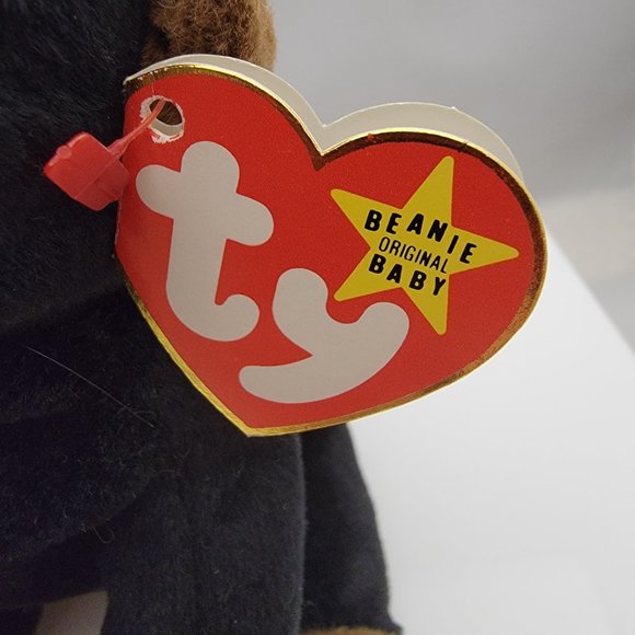 1996 Vintage TY Beanie Baby Congo Monkey Retired PVC Pellets Ape Gorilla Waterlo - Picture 2 of 7